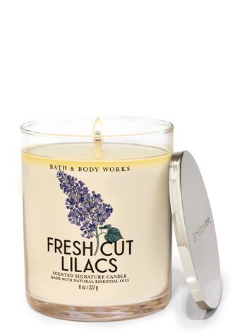 White Barn


Fresh Cut Lilacs


Signature Single Wick Candle | Bath & Body Works