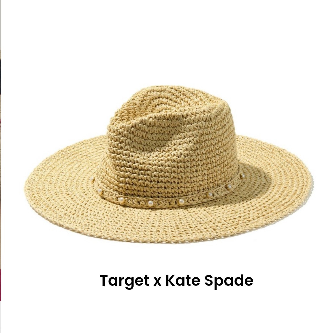 These Kendra Scott summer hats at Target sell out so fast every year!  