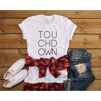 Womens Football Shirt, Touchdown Shirt For Women, Womens Game Day Tshirt, Funday, Most Wonderful Time, Mom Gift | Etsy (US)