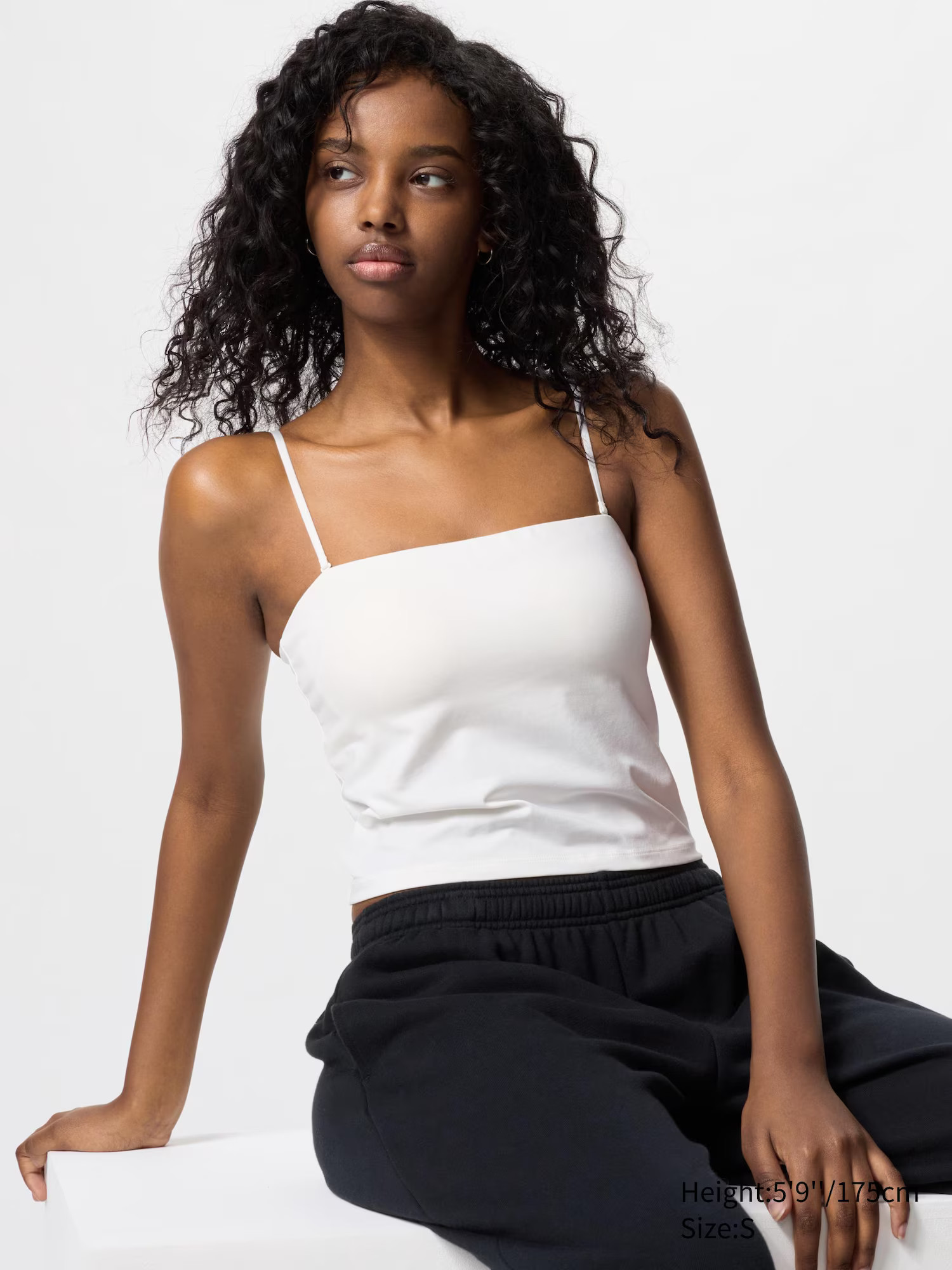 AIRism Cotton Cropped Bra Tube Top | UNIQLO (UK)