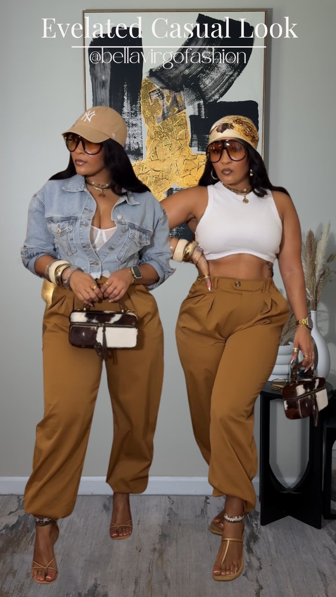 Here’s a neutral elevated casual look with a slight touch of edge. I paired these parachute pants with a white crop top and cropped denim jacket. I’m wearing the denim jacket as a top with a lace bra underneath. These pants are made to be oversized, however I sized down. If you want them oversized, stick to your true sizing hun!
Pants: Small (oversized)
Jacket: Small
Top: Medium

#LTKootd #LTKgrwm #LTKSeasonal