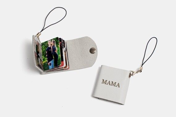 Mini Photo Album Keychain  Mother Daughter Gift Personalized | Etsy | Etsy (US)
