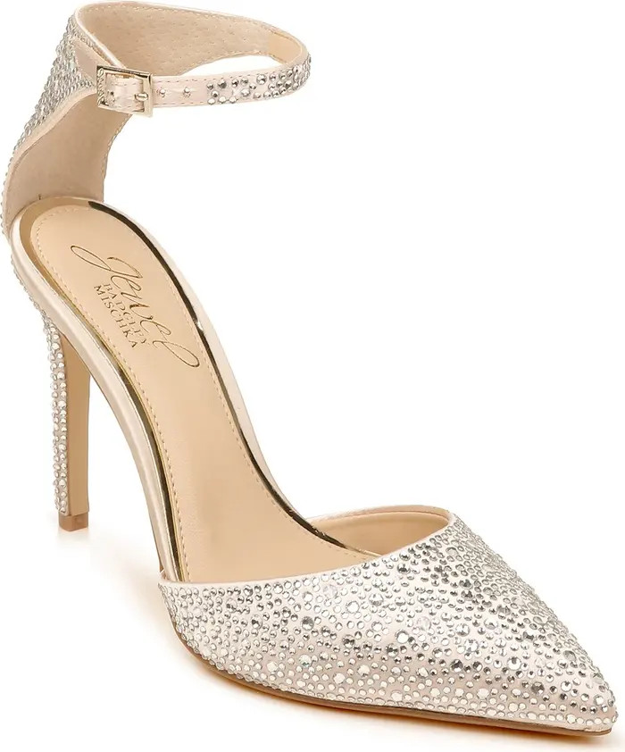 Boston Embellished Ankle Strap Pump | Nordstrom Rack