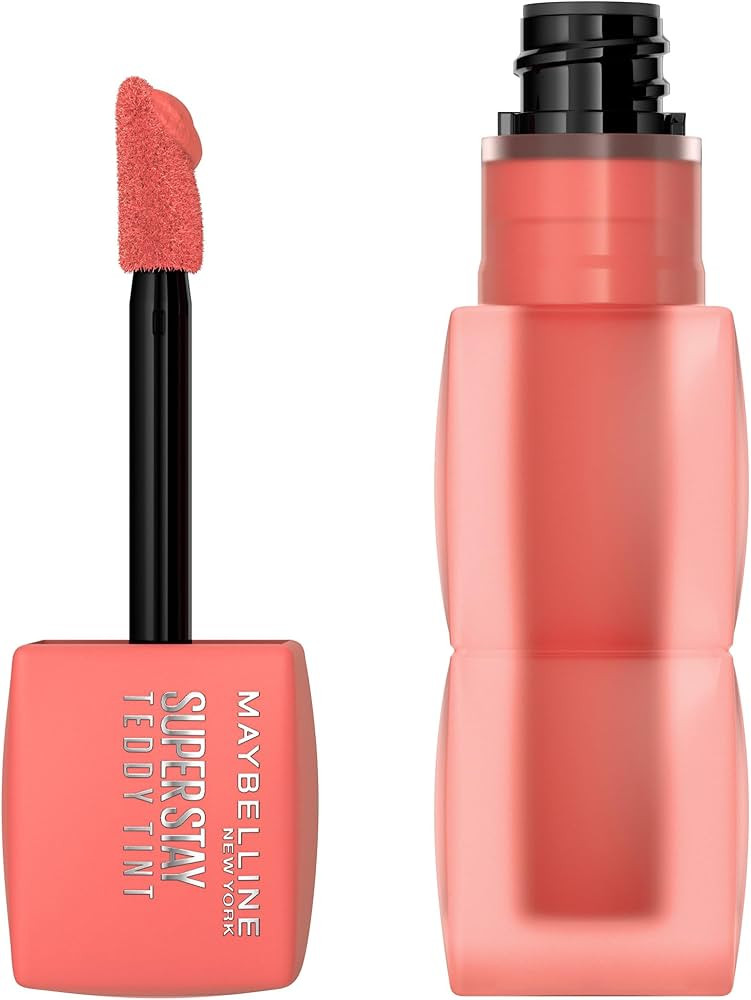 Maybelline Teddy Tint, Lip Stain, Soft Lip Tint, Light Feel, 12Hr Wear, Sheer or Blurred Finish, Babe Tee | Amazon (CA)