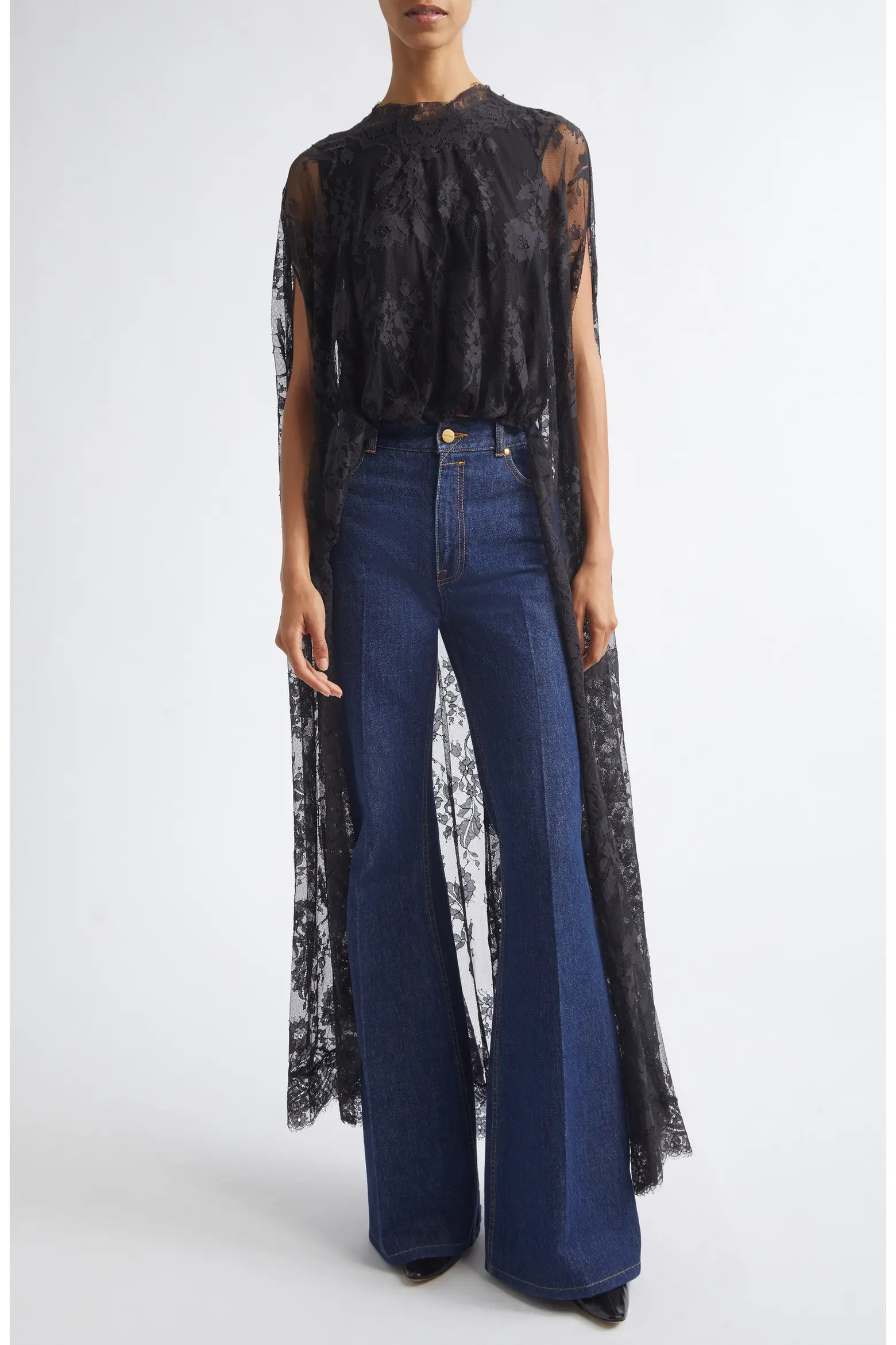 Zimmermann Valiant Lace Cape Top (Women) | Nordstrom | Nordstrom