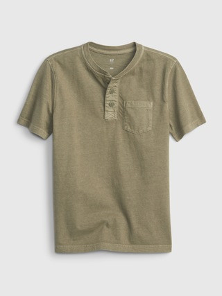 Kids Henley Pocket T-Shirt | Gap (US)