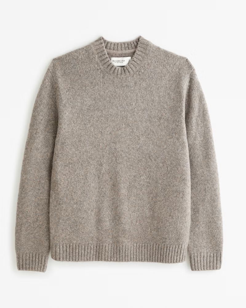 Marled Crew Sweater | Abercrombie & Fitch (US)