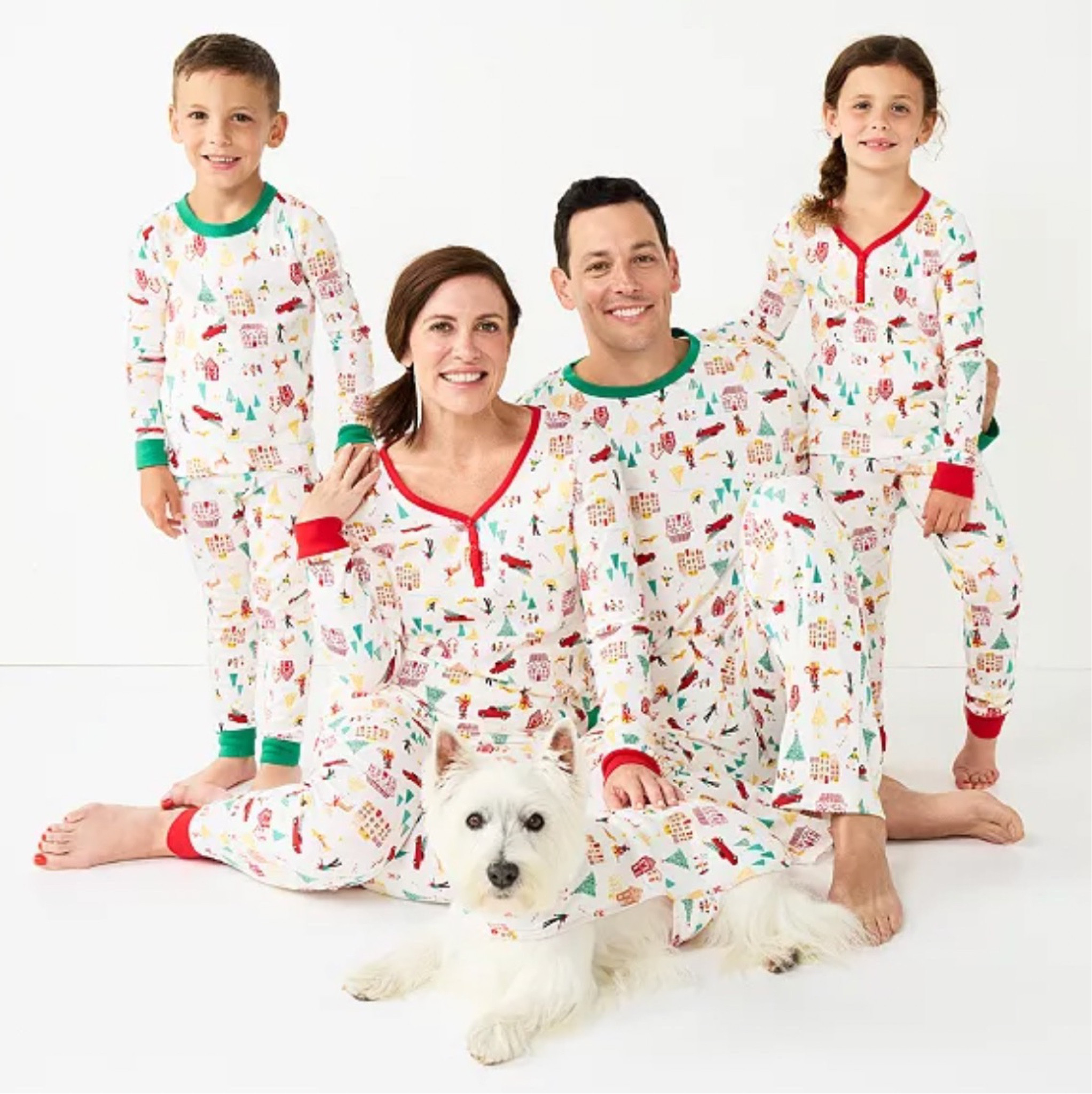 This years matching family pjs we ordered! 🫶🏻🤍🎄🎅🏼

#LTKSeasonal #LTKHoliday #LTKfamily