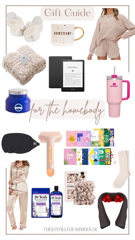 Gift guide for the homebody in your life!

Gifts for her
Christmas gifts for her 
Christmas gift guide
Self care gifts
Face masks
Massager
Stanley cup
Barefoot dreams dupe
Women’s pajamas

#LTKGiftGuide #LTKhome #LTKbeauty