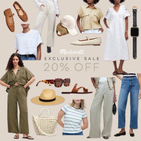 Ready, set, SHOP! Don't miss your chance to snag some seriously chic pieces before they are gone. 20% off the entire site for a limited time. 

#MadewellSale #StyleSteals #FashionFinds

#LTKxMadewell #LTKStyleTip #LTKSaleAlert