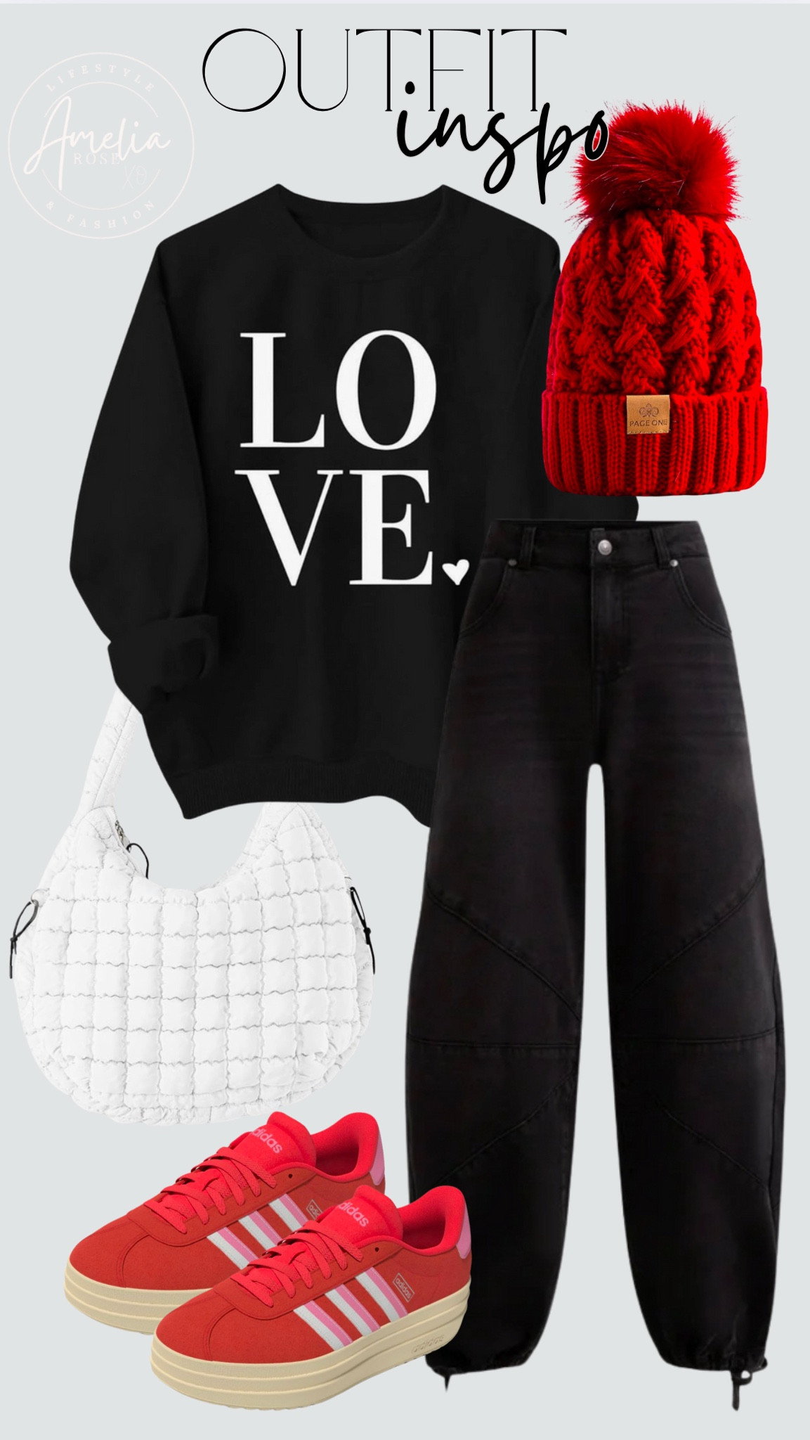 Casual Valentine’s Day outfit inspo ❤️

#LTKStyleTip #LTKSeasonal #LTKFindsUnder50