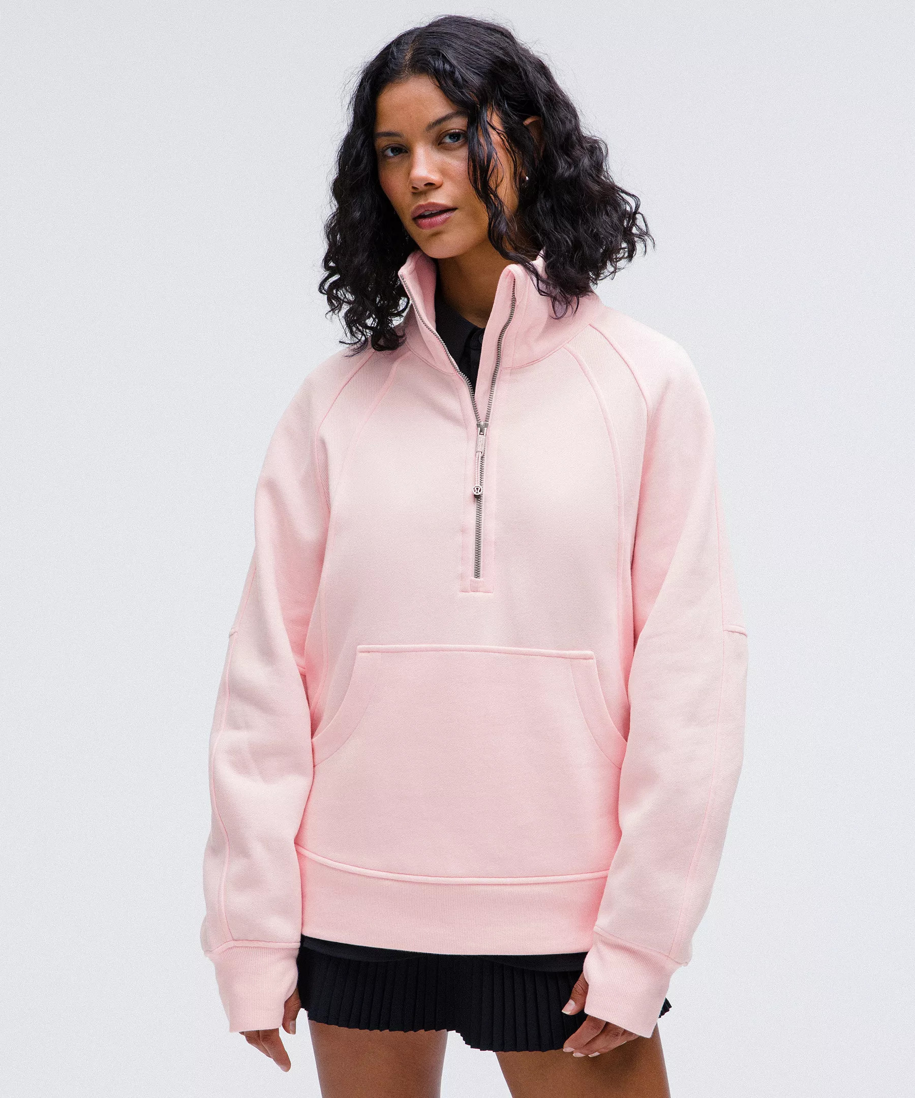 Scuba Oversized Funnel-Neck Half Zip *Long | Women's Hoodies & Sweatshirts | lululemon | Lululemon (US)