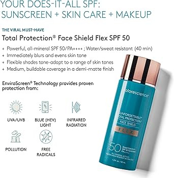 Colorescience Total Protection Face Shield Flex SPF 50, 1.8 fl. oz. | Amazon (US)