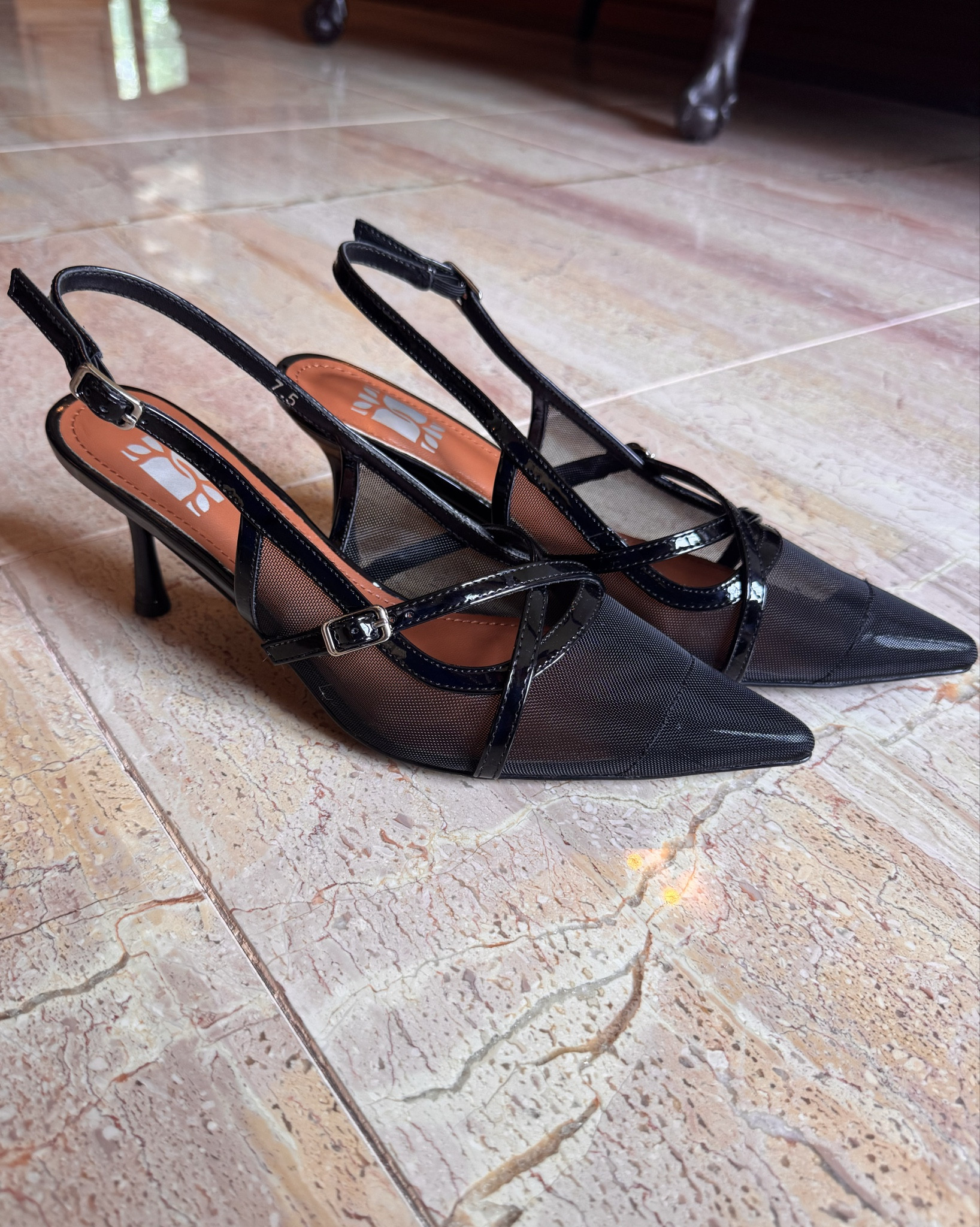 Running from room to room has never looked (or felt) this good ✨ These mesh slingback kitten heels are perfect for open house days—lightweight, cushioned on the inside, & secure with an adjustable strap.

Chic enough to style with anything for a night out, yet comfortable enough to wear all day in the office!

#realestateagent #openhouse #kittenheels 

#LTKWorkwear #LTKShoeCrush #LTKFindsUnder50