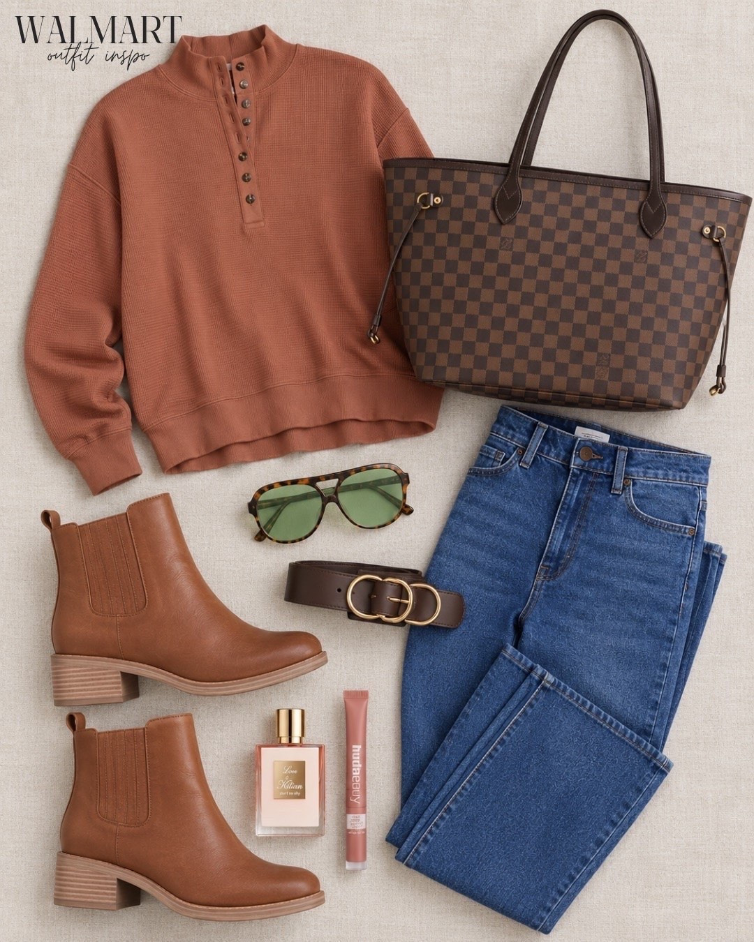 🤍Fall vibes outfit inspo from Walmart with elevated accessories! These boots are a HUGE bestseller rn.

#LTKdayinmylife #LTKgrwm #LTKootd