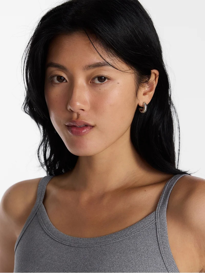 No Boundaries Ribbed Cami Top, Women's XXS-XXL | Walmart (US)