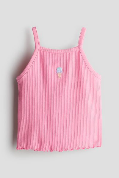 Ribbed Tank Top | H&M (US + CA)