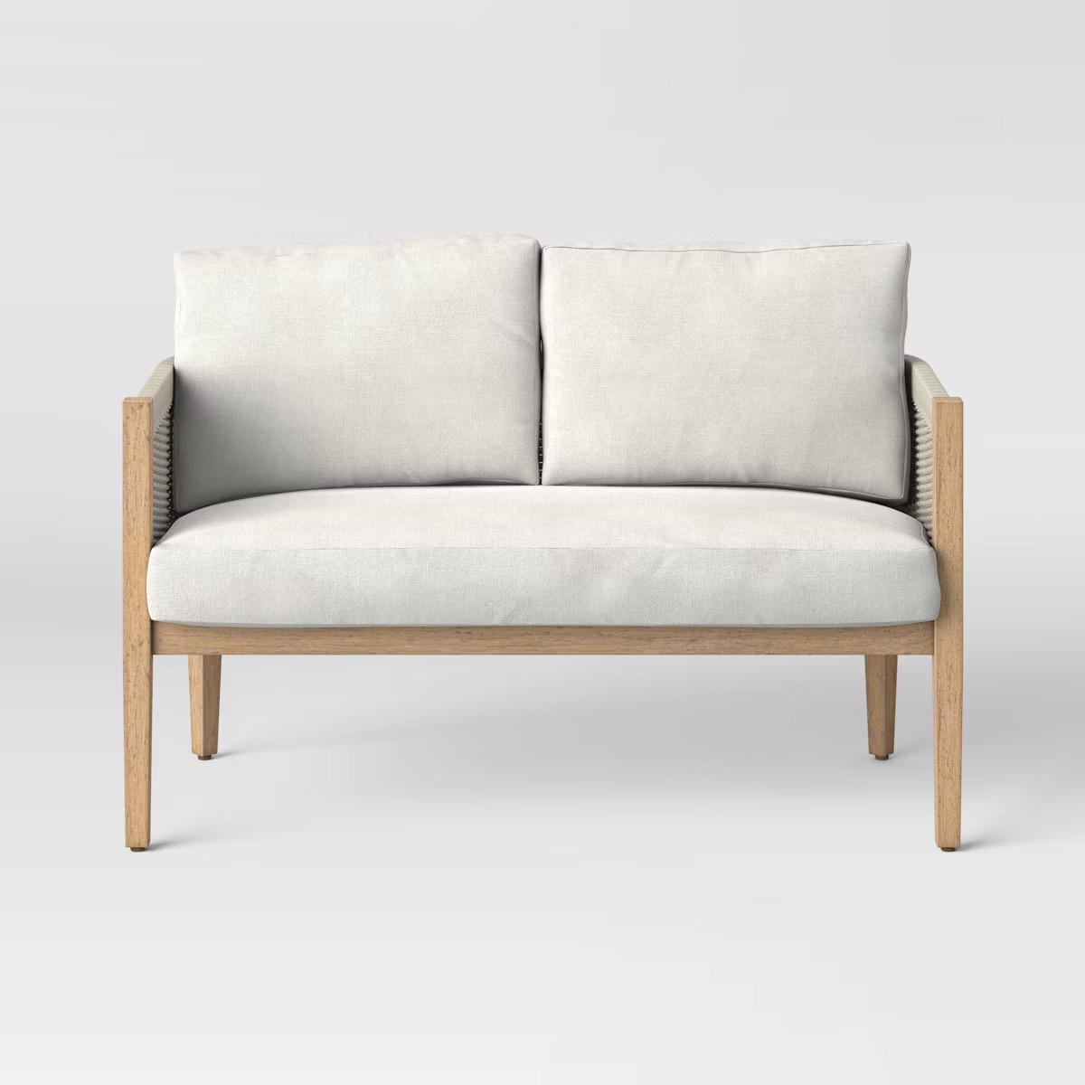 Pasadena Patio Loveseat Gray - Threshold™ designed with Studio McGee | Target