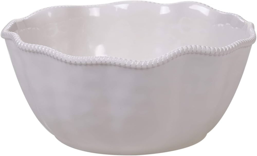 Certified International Perlette Cream Deep Bowl 11" x 5" Servware, Accessories,Hostess Serving | Amazon (US)