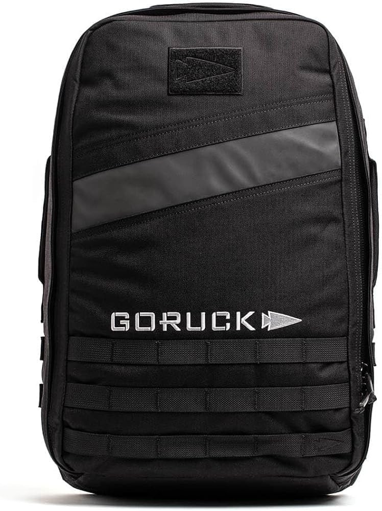 GORUCK Rucker 4.0 25L Black with White Embroidery - Purpose Built Rucking Backpack, Military Weig... | Amazon (US)
