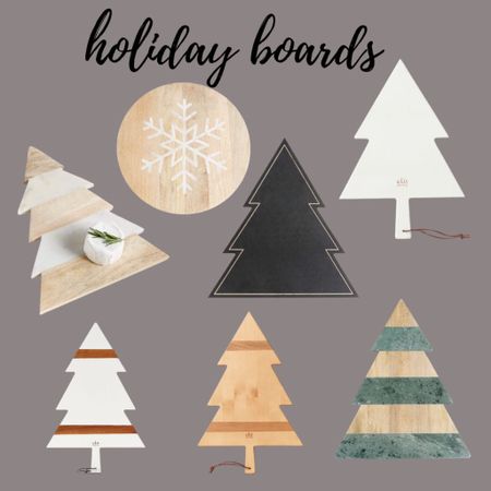 Holiday cheese boards 
Tree boards 
Snowflake round board 

#LTKHoliday #LTKhome #LTKSeasonal