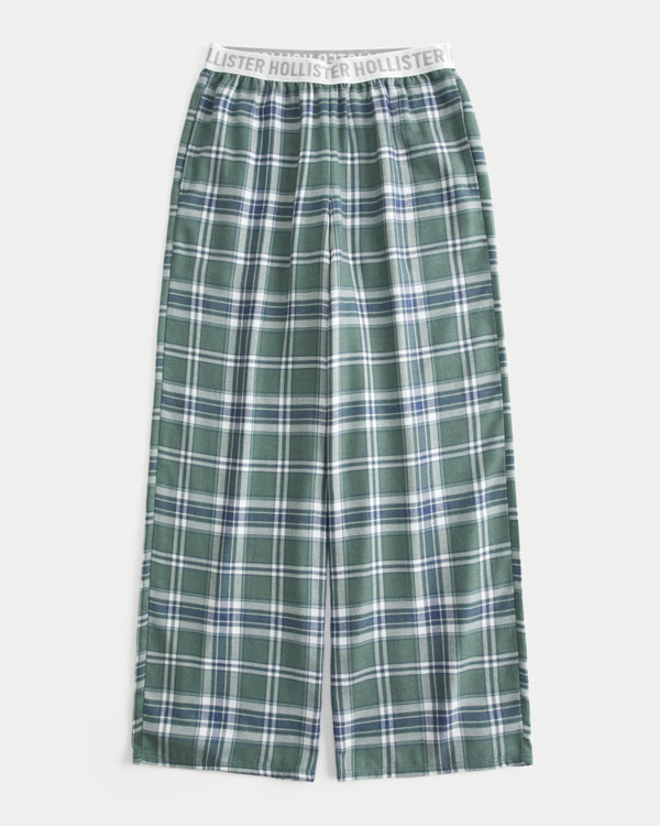 Wide-Leg 24/7 Pajama Pants | Hollister (US)