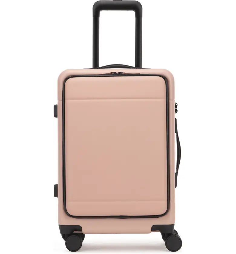 Hue 22-Inch Front Pocket Carry-On Suitcase | Nordstrom