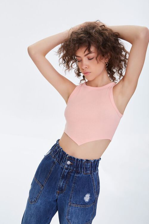 Scalloped Cropped Tank Top | Forever 21 (US)