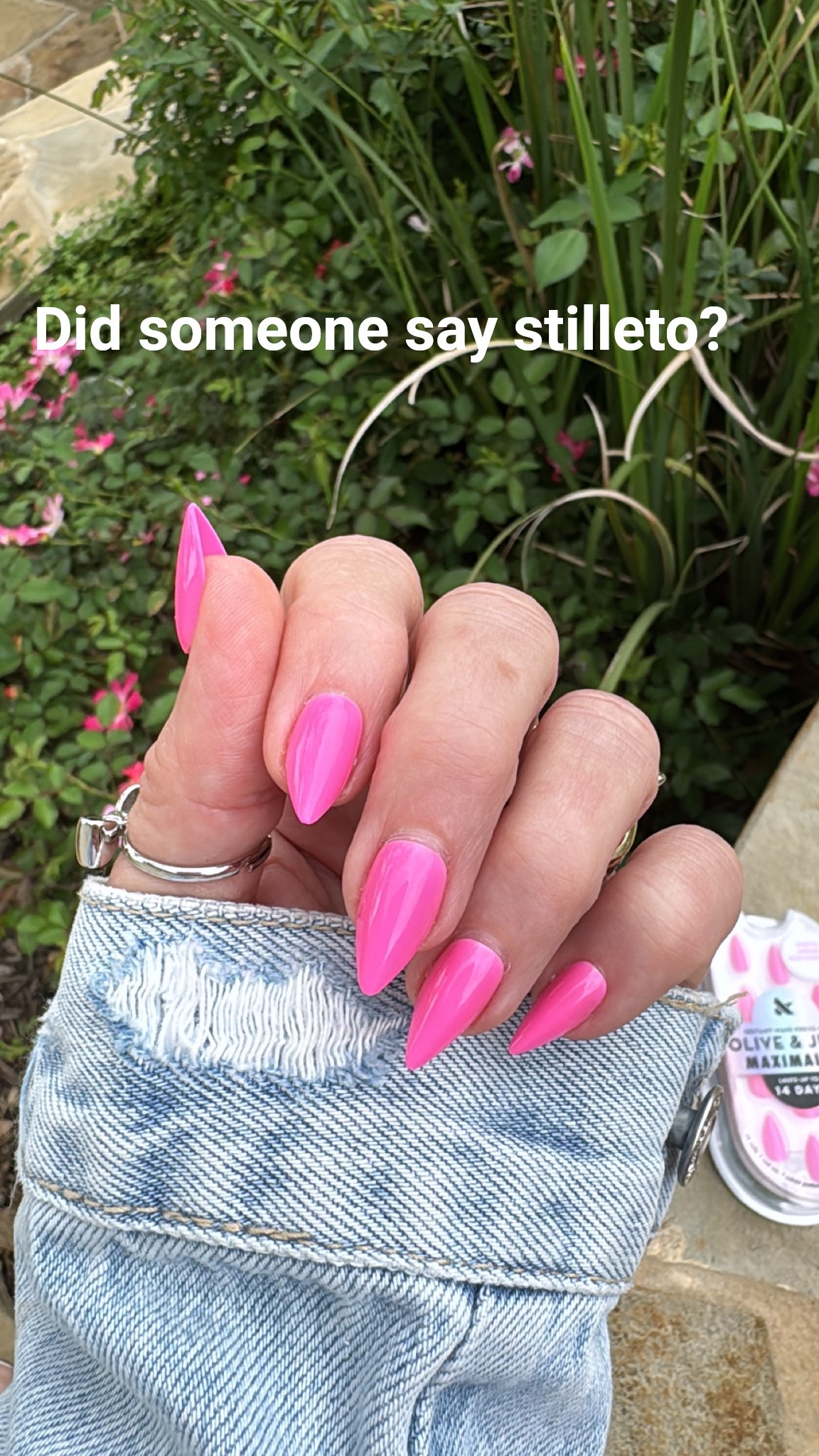 Stilleto? Yes please…. On the shoes and on the nails! 🩷 Olive & June new drops at Walmart! 

#LTKFestival #LTKBeauty
