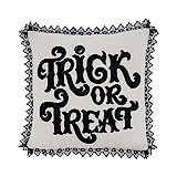 Trick Or Treat Pillow Cover - 16" | Natural | Square | 1 Pc. | Amazon (US)