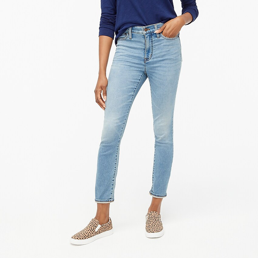 9" mid-rise skinny jeggings in signature stretch+ | J.Crew Factory