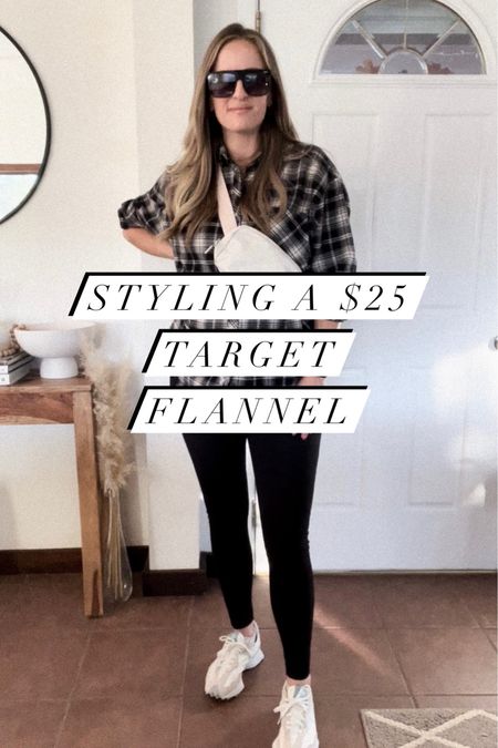 Styling this flannel four different ways with leggings! $25 and TTS 

#LTKbump #LTKunder50 #LTKSeasonal