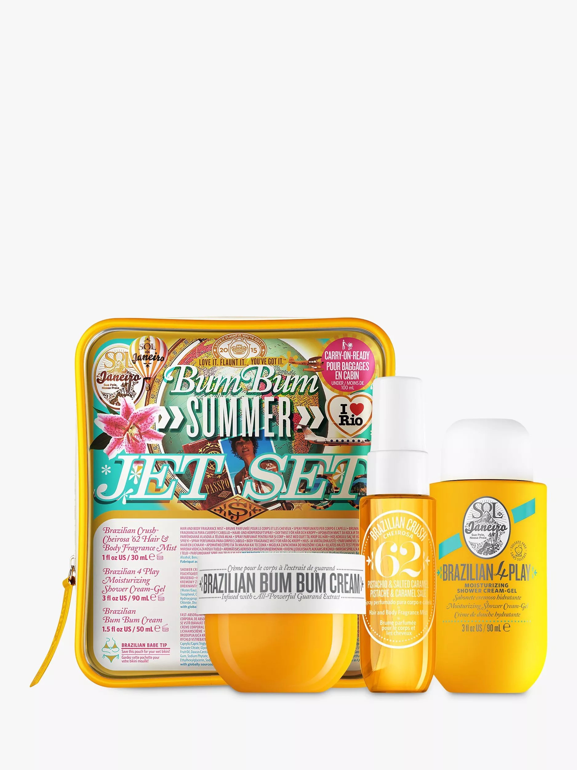 Sol de Janeiro Bum Bum Summer Jet Set Bodycare Gift Set | John Lewis (UK)