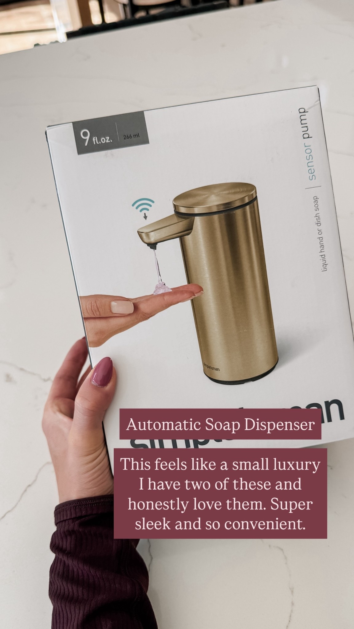 I would buy this automatic soap dispenser over and over again! It’s super sleek and so convenient.

#LTKHome #LTKFamily #LTKStyleTip