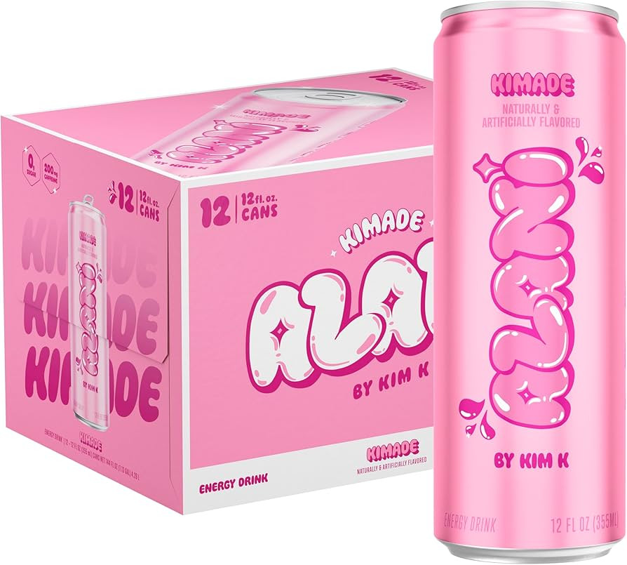 Alani Nu KIMADE Sugar Free, Low Calorie Energy Drinks | 200mg Caffeine | Pre Workout Performance ... | Amazon (US)