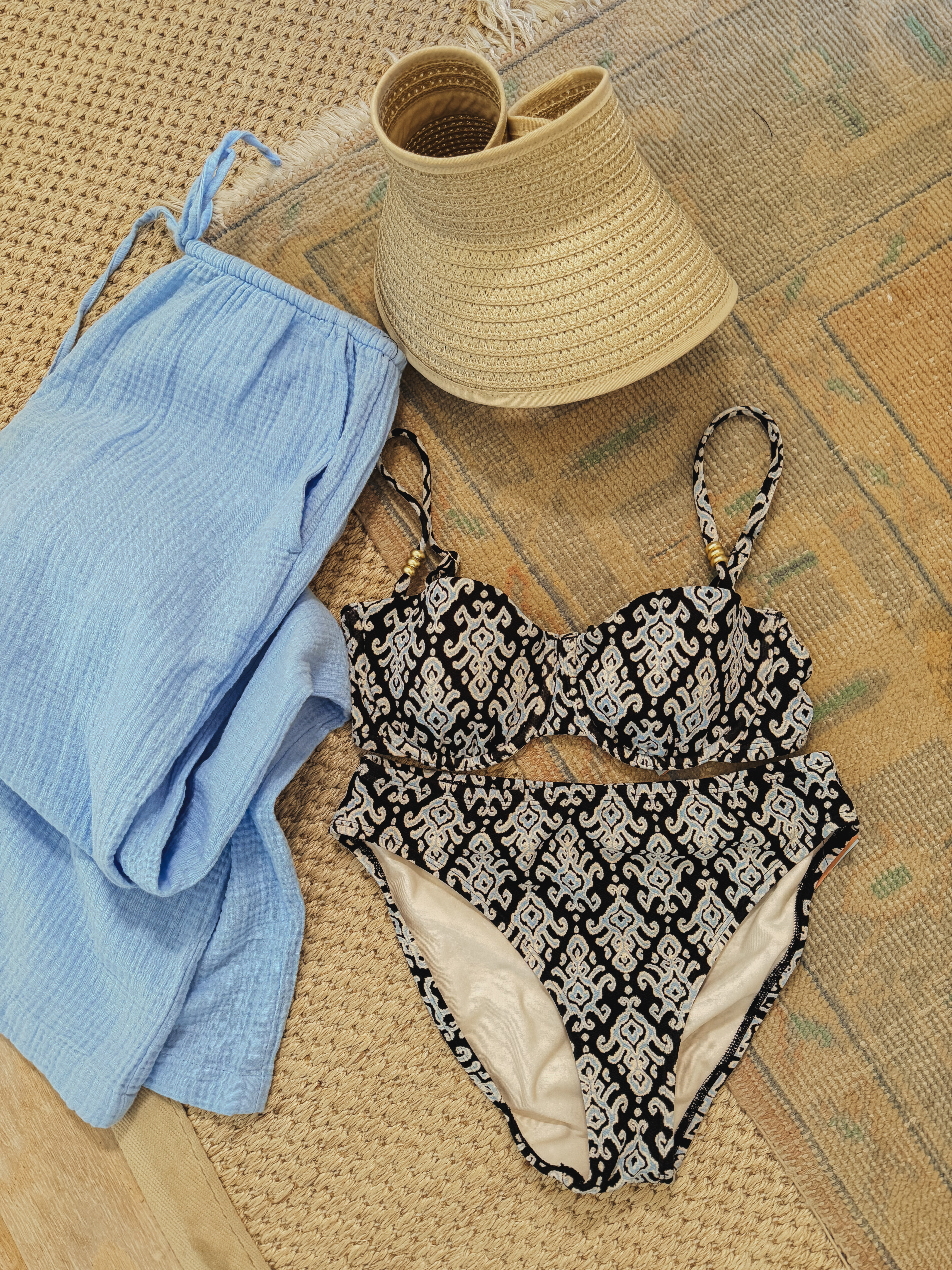 Target swim look. Target vacation outfit. Gauze pants so soft. Sackable Full visor hat  

#LTKootd #LTKTravel #LTKOver40