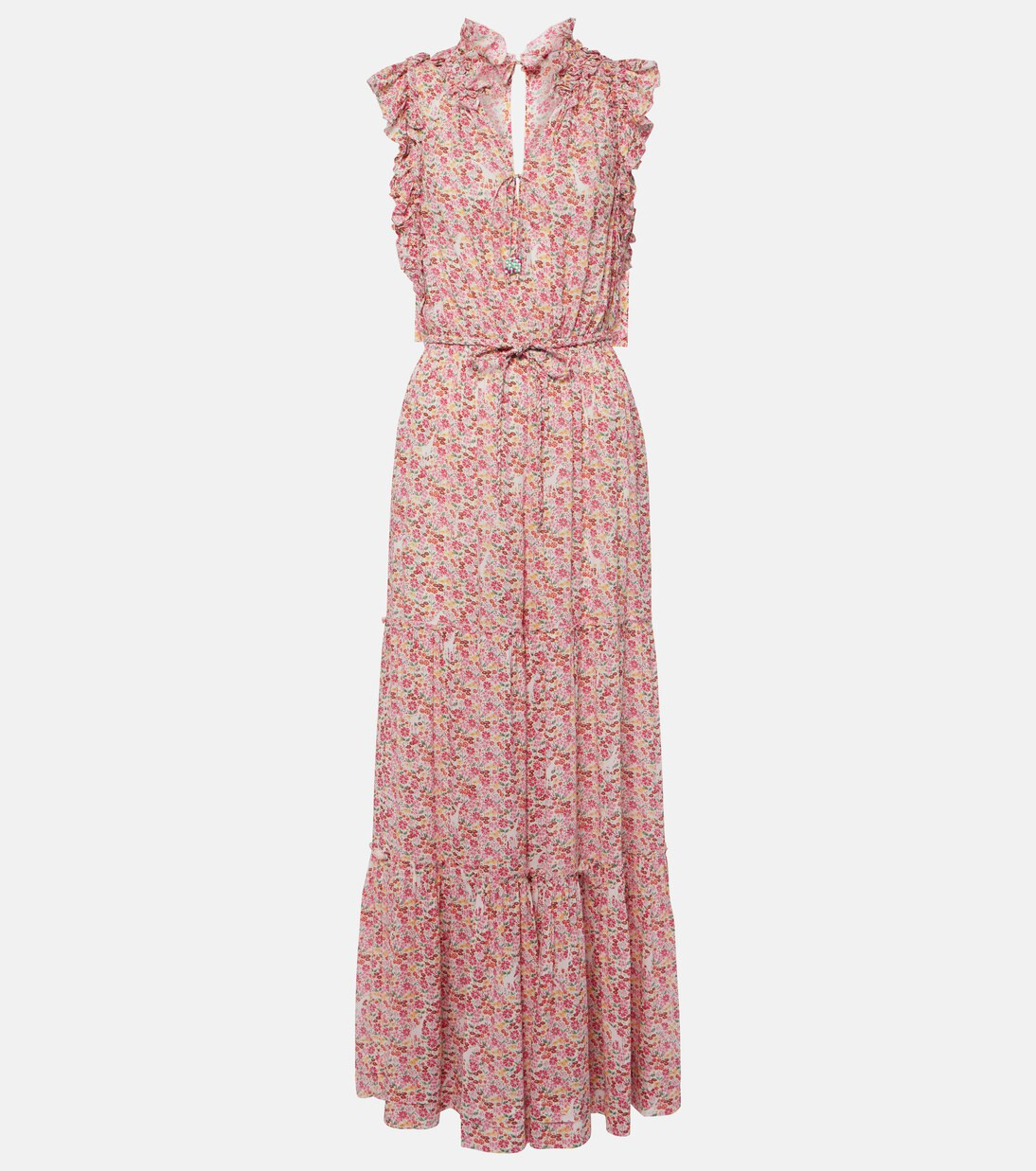 Belene floral ruffled jumpsuit | Mytheresa (INTL)