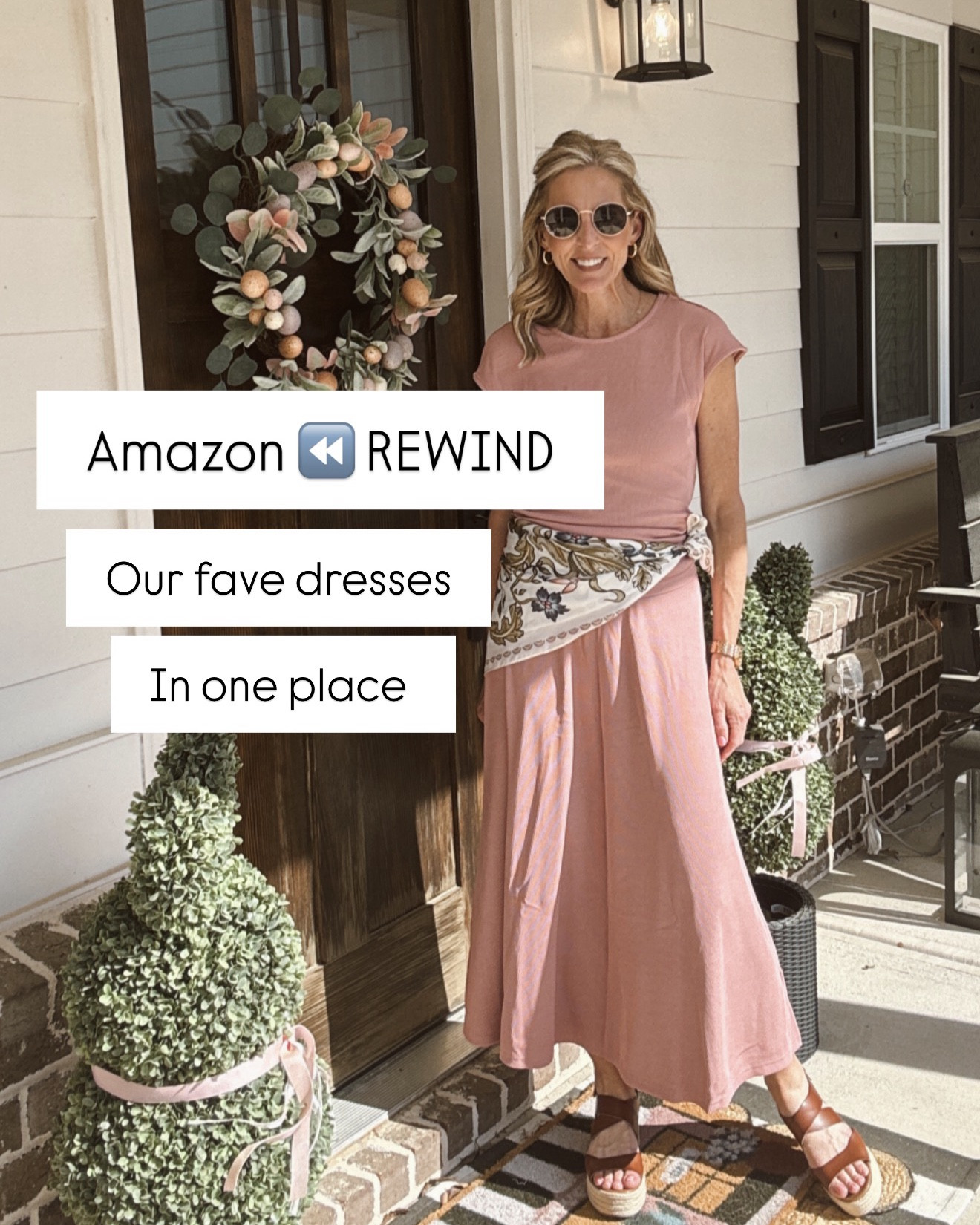 Amazon rewind and rounding up some of our most loved dresses all in one place 🤍 classic, colorful, easy, and perfect for spring and summer. So many of these were best sellers and favorites I still reach for and I know you will too! 

Comment AMAZON and I’ll send you all the links.