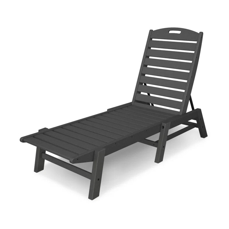 Nautical 78.5'' Long Reclining Single Chaise | Wayfair North America