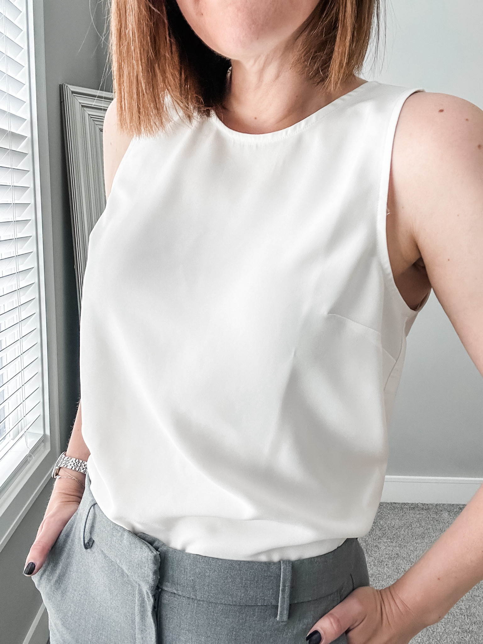 A good shell top is a must in your workwear wardrobe. They go under a blazer or cardigan with ease and can also be worn alone  

#LTKSummerSales #LTKWorkwear #LTKSeasonal