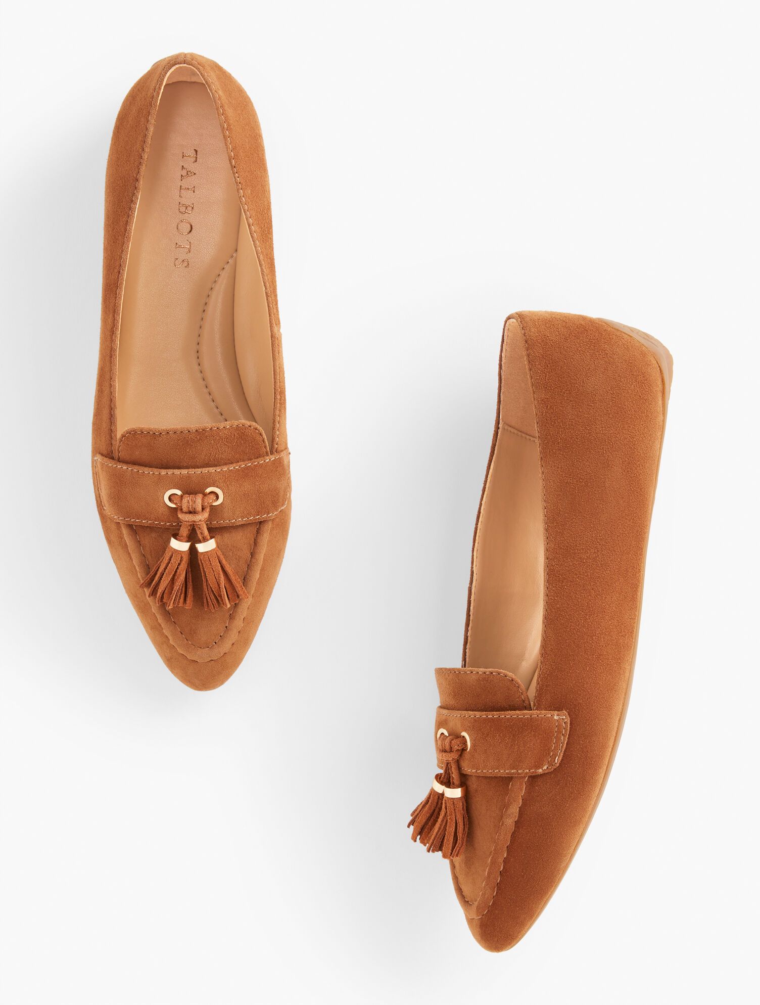 Francesca Suede Driving Flats | Talbots