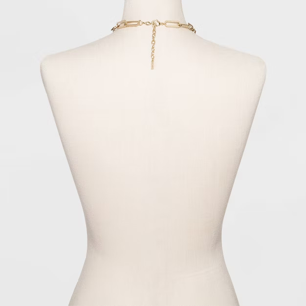 SUGARFIX by BaubleBar Link Chain Statement Necklace - Gold | Target