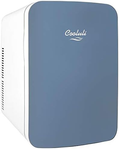 Cooluli 15L Mini Fridge for Bedroom - Car, Office Desk & College Dorm Room - 12v Portable Cooler ... | Amazon (US)