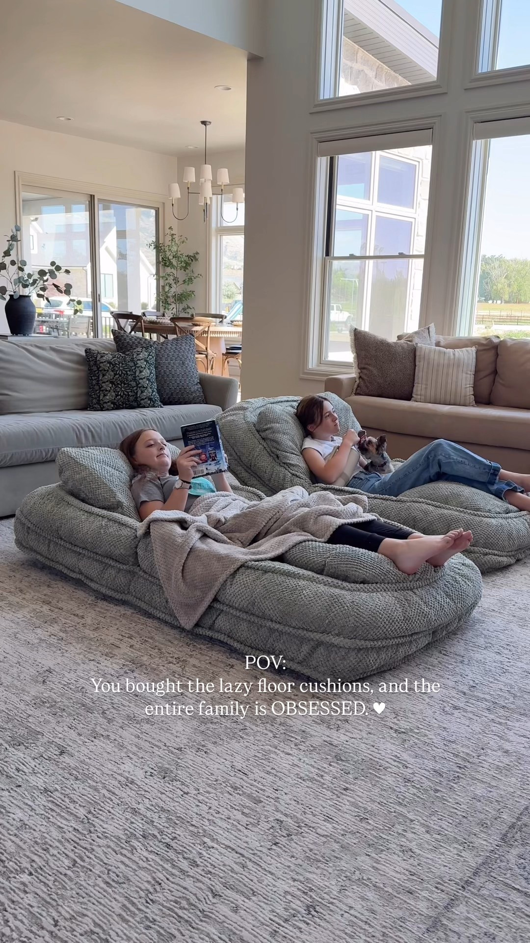 We are in love with these stylish adjustable “human dog beds!” To be more accurate—we are actually OBSESSED!!

These convertible lazy floor sofas are almost too good to be true: Comfortable, cozy, functional, adjustable, aesthetic, and LARGE. Perfect for lounging, movie night, gaming, hosting family, or when you need an extra guest bed.

Honestly? A solid upgrade in our home. Kid-approved 100000%.

Pretty sure you’ll be obsessed with these relaxing beds too. ♥️

Xoxo,
Andrea

#amazoninfluencerprogram #paidlink #amazonhome #amazon #humandogbed #cozy #movienight #familymovienight #sofabed #amazonhomefinds

#LTKHome #LTKFamily