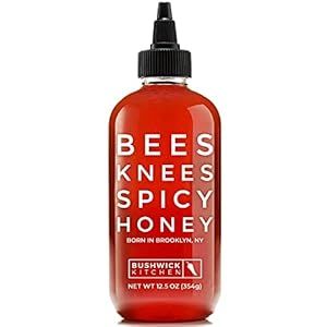 Bees Knees Spicy Honey, 12.5 oz Pure Honey Infused with Oleoresin Habanero Peppers, Gluten Free, ... | Amazon (US)