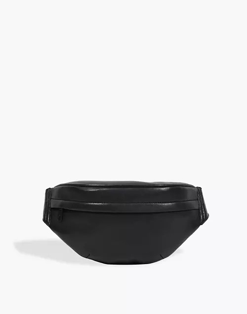 HYER GOODS Upcycled Leather Fanny Pack | Madewell