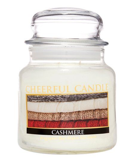 A Cheerful Giver Cashmere Jar Candle | Zulily