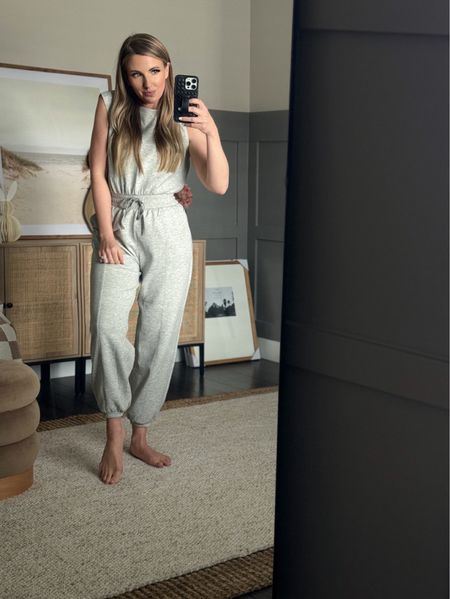 Currently living in this cute + cozy jumpsuit 

Wearing size S 

Abercrombie - Sweatsuit - Casual Outfit - Athleisure 

#LTKstyletip #LTKtravel