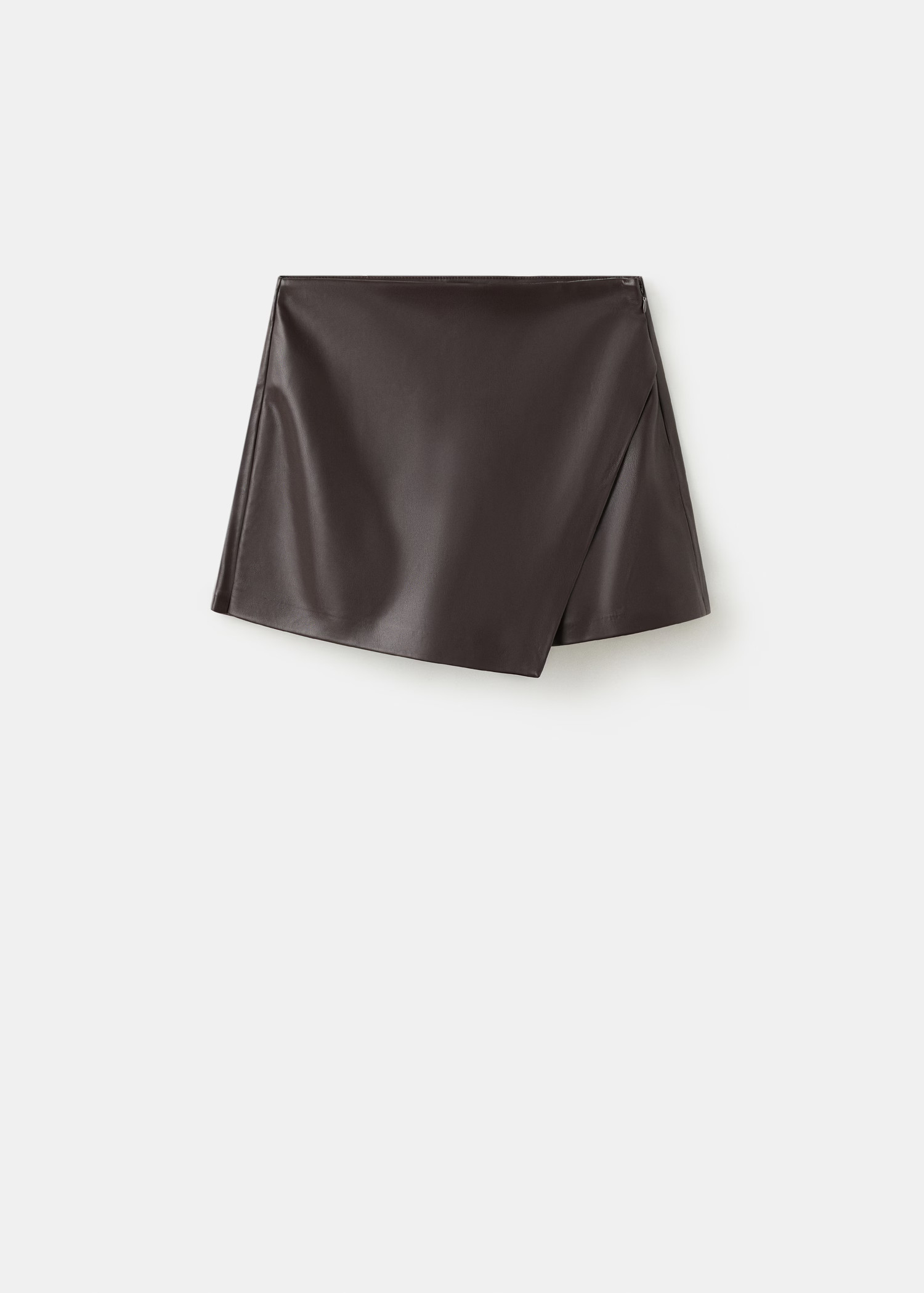 Faux-leather culottes - Women | MANGO USA | Mango (US/MX/AU)