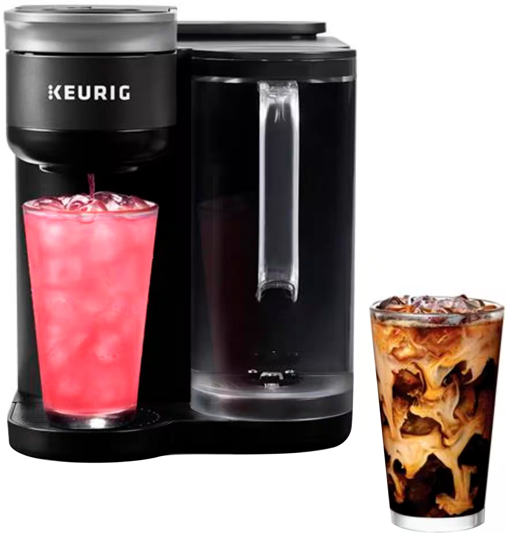 Keurig - K-Brew + Chill Iced or Hot K-Cup Coffee Maker with MultiStream and QuickChill Technology - Black | Best Buy U.S.